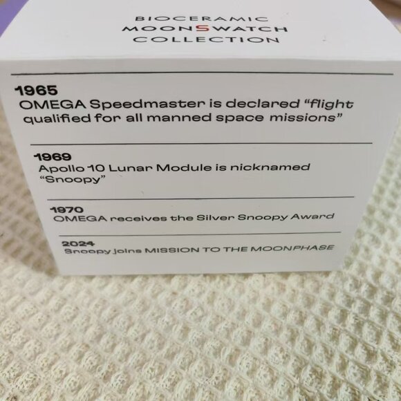 Mission watch with white full moon pattern - Picture 6 of 8